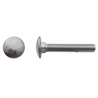 50 Vis Tête Ronde Collet Carré TRCC 12 x 35 mm – DIN 603 – Inox A2 – D-Work