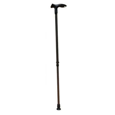 Canne de marche Soft Step Identités 816081-NOIR – Poignée souple épaisse et ultra-confortable – 14 positions