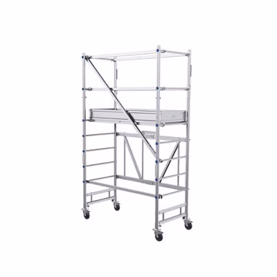 Echafaudage pliant – Hauteur de travail maximale de 3.65m – POP216L