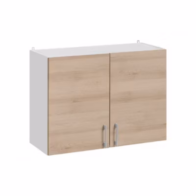 Cuisineandcie – Meuble haut de cuisine Eco Chene Naturel 2 portes L 60 cm