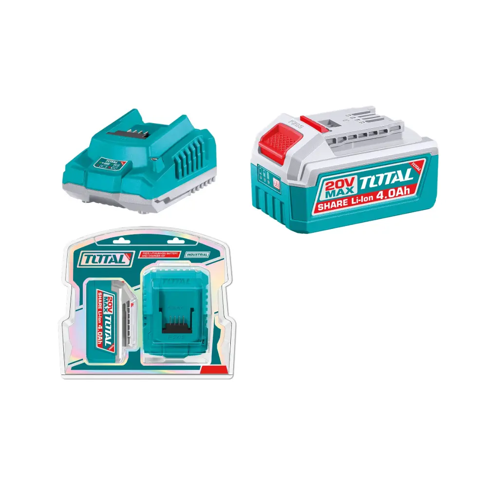 Kit Batterie 20V 4Ah + Chargeur rapide – TFBCPK1012E