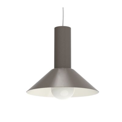 LUMICOM – VERA Suspension, 1xE27, max 42W, métal, gris /blanc, D.40cm