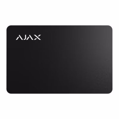Carte D&rsquo;accès Sans Contact Compatible Keypad Plus  – Noir – Ajax