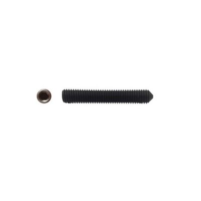 100 Vis Sans Tête 6 Pans Creux à Bout Pointeau STHC 12 x 20 mm – DIN 914 – 45H – Brut – D-Work