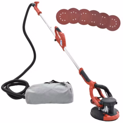 Ponceuse pour cloison sèche avec fonction d&rsquo;aspiration 750 W vidaXL