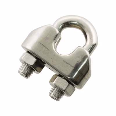 3 Serres-câble Duplex Suki 5060380 – En Inox A4 – 6mm