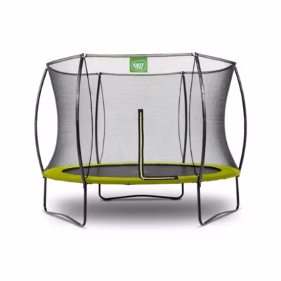 Trampoline EXIT Silhouette D244cm vert