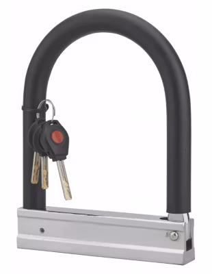 Antivol U à clé UP, câble acier, vélo, 3 clés – THIRARD