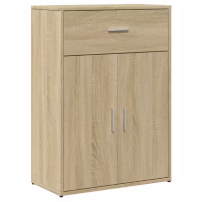 Buffet chêne sonoma 60x30x84 cm bois d&rsquo;ingénierie vidaXL
