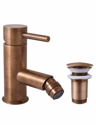 Mitigeur bidet SEINA avec bonde laiton bronze