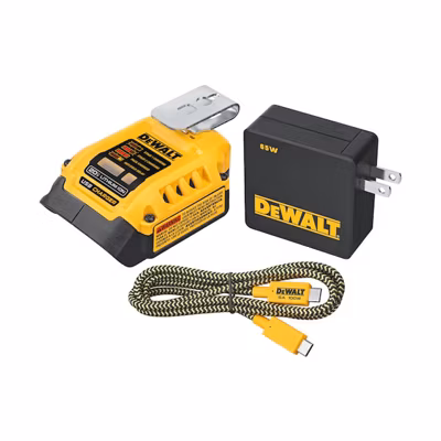 Adaptateur Chargeur Secteur Usb 18v / 54v Dewalt Dcb094k-qw