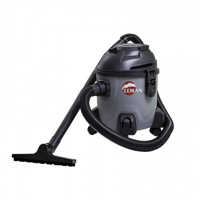 Aspirateur eau et poussière 1250 W cuve polypropylène 15 L – LOASP151 LEMAN