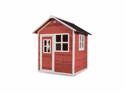 Maisonnette en bois pour enfants Loft 100 Rouge – Exit Toys