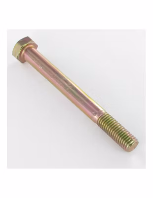 Corps de boulon filetage partiel Tête hexagonale TH M20X80 Classe 8.8 Pas fin Pas de 150 Bichromaté – 1 pièce