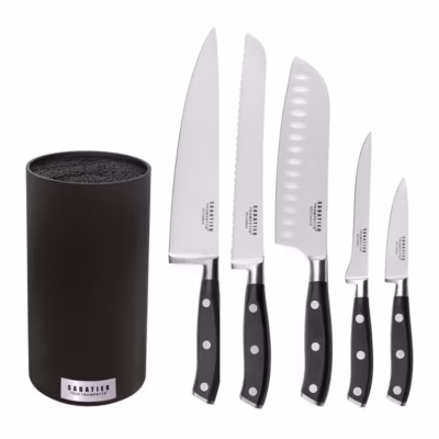 Bloc spaghetti 5 couteaux de cuisine  – Vulcano par Sabatier Trompette