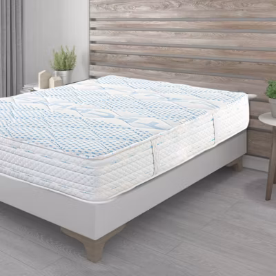 Matelas NELY, réversible en mousse 140 x 190 cm,face été/hiver, mémoire de forme, ferme, indépendance du couchage- épaisseur 24 cm