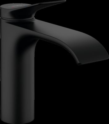 Mitigeur lavabo HANSGROHE Vivenis noir mat avec tirette et vidage 1 1/4 » – 75020670