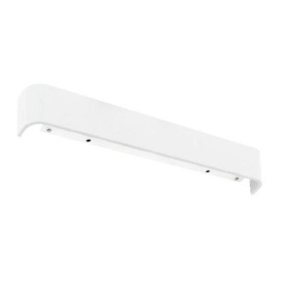 Applique Murale LED – SILUMEN – Design Allongé – 12W – Blanc Chaud 2300K – 600 Lumens
