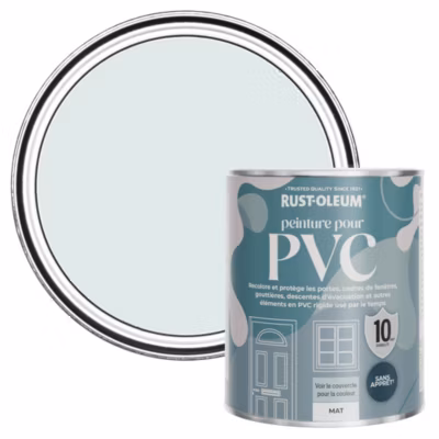 Peinture Bleue pour Portes et Fenêtres en PVC, Finition Mate – RUST-OLEUM – Marcella 750ml