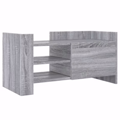 Prolenta Premium –  Meuble TV sonoma gris 80x35x40 cm bois d&rsquo;ingénierie