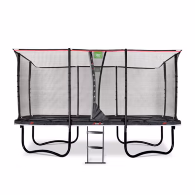 Trampoline EXIT PeakPro 244x427cm noir