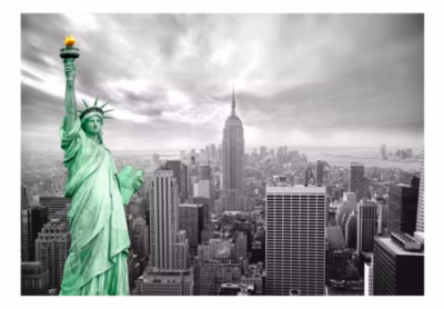 Papier peint intissé panoramique ville et architecture symbol of freedom 100×70 cm