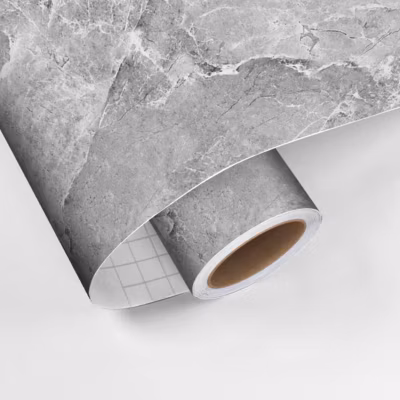 Revêtement sticker sol – BÉTON – Rouleau adhésif Protection Anti-dérapant – 60x100cm