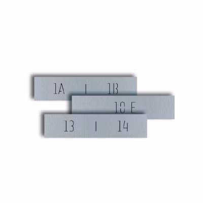 Boutons Full Métal ULTRA rétro-éclairés + Gravure 1-2 – COMELIT – UT9212FM/12