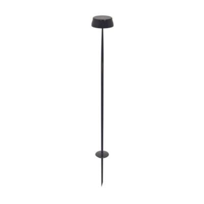 Zafferano SISTER LIGHT Wi-fi piquet Lampadaire intelligent Pearly Black rechargeable et dimmable