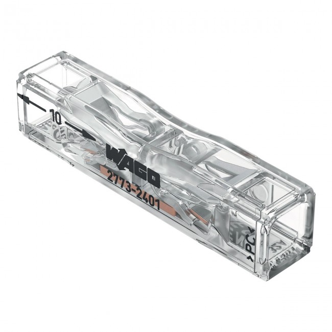 100 X Borne de connexion universelle Push Wire Inline série 2773 WAGO