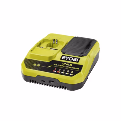 Chargeur intelligent ultra rapide RYOBI 18V One+ – 4,0Ah et 8.0Ah – RC18180G