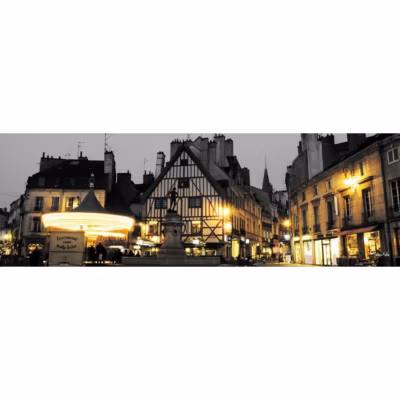Tableau sur toile place françois rude 30×97 cm Fabriqué en France