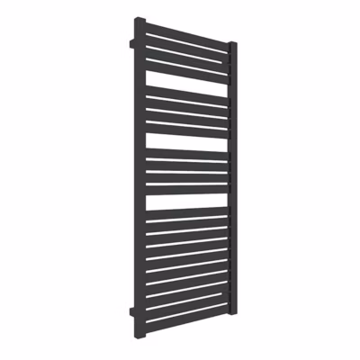 Sèche-serviette électrique noir – (HxL) 860x440mm – 400 Watt – 400 Watt – MAN860-440E8N