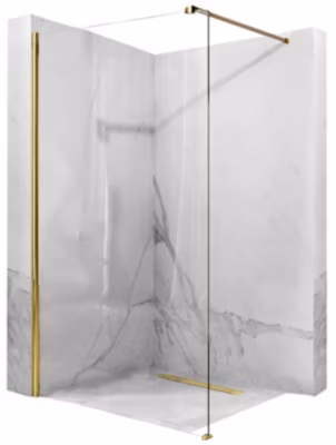 Paroi de douche Rea Aero Gold N 80 Walk In