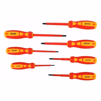 AW Tools – Tournevis Jaune / Rouge (Taille unique)
