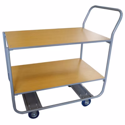 Servante 2 plateaux bois – 850 x 430 mm – capacité 200kg – WP20A/2
