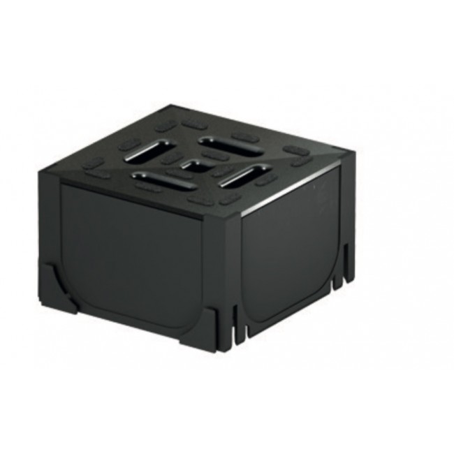 Regard d'angle – pour caniveaux d'extérieur Hexaline 100 ACO