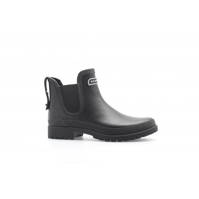 Bottine de pluie Cities – femme – noir ROUCHETTE