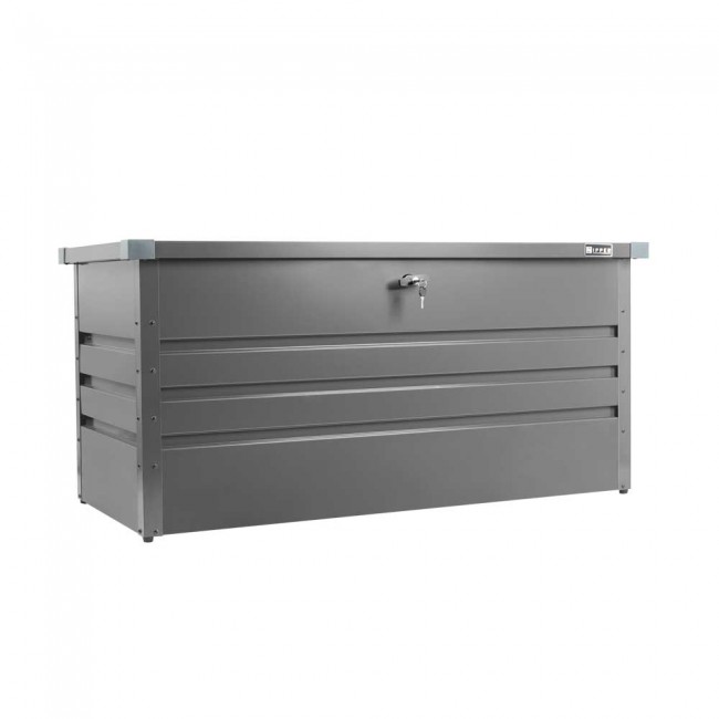 Coffre de rangement métallique – 1320 x 610 x 620 mm – anthracite ZIPPER