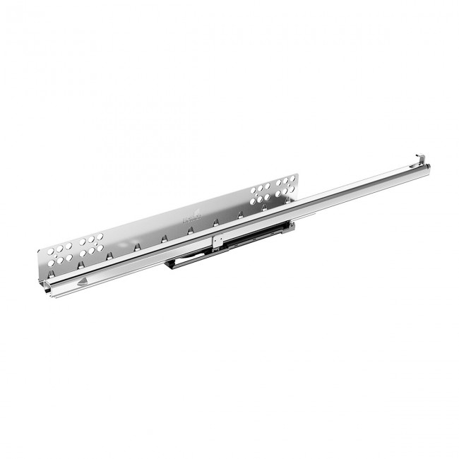 20 coulisses à billes Quadro 25 Push to Open – tiroir bois 19 mm – montage par engagement – 25 kg HETTICH