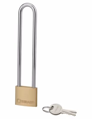 Cadenas à clé Type 1+  UNIKEY (achetez-en plusieurs, ouvrez avec la même clé), 40mm, 2 clés – THIRARD