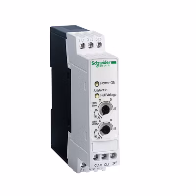 Ats01n106ft Schneider – Démarreur Progressif Pour Moteur Monophasé Et Triphasé 6a – 230v / 380v – Altistart 01