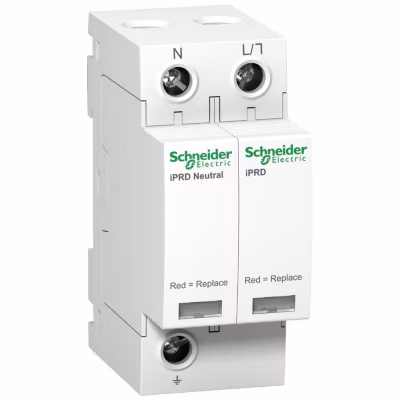 A9l08501 Schneider – Parafoudre Phase Neutre De Type 3 Iprd8r – 8ka – Report De Signalisation