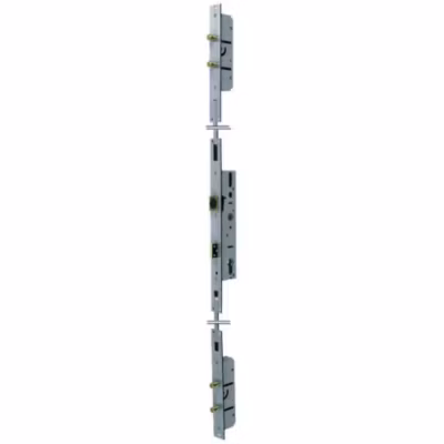 Serrure à larder 3 points TF pour profil acier pêne dormant demi-tour Série 6270 axe 30mm hauteur 1700mm – STREMLER – 6270.45.0