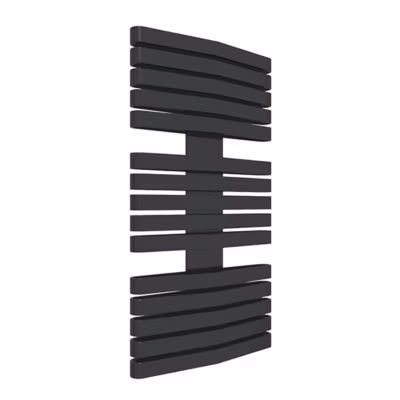 Sèche-serviette eau chaude noir de 730mm de haut et 600mm de large – 649 Watt – IRO730/600DZXNN