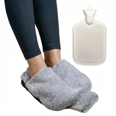 Chauffe pieds bouillotte douce 3 litres, déhoussable et antidérapant – Vivezen