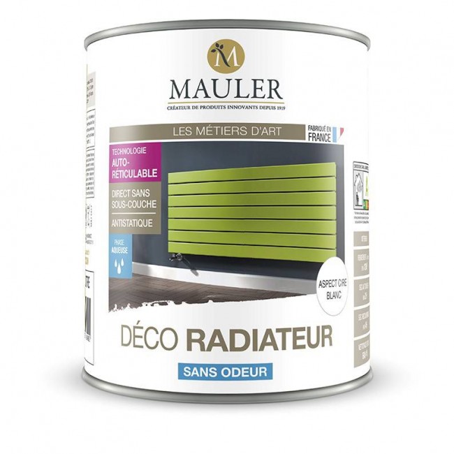 Peinture Déco Radiateur sans odeur – antistatique et auto-réticulable Mauler