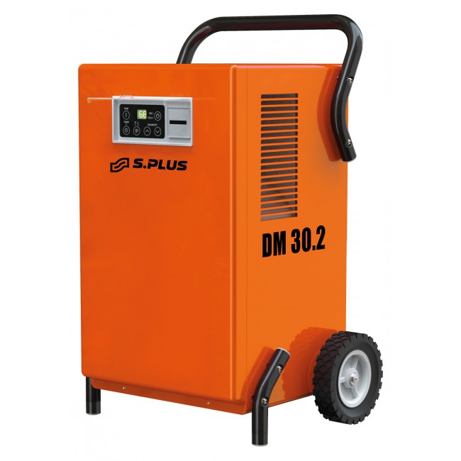 Déshumidificateur mobile DM30,2 – avec roues de chantier – 30L/24H – gaz R290 SPLUS