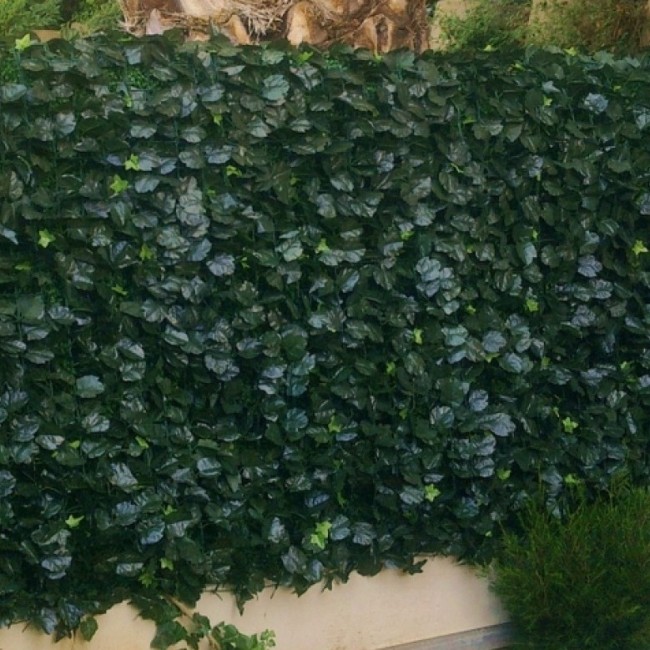 Haie végétale artificielle  – vert foncé et vert tendre – Duo JET7GARDEN