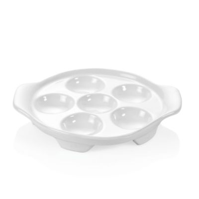 Lot de 6 poêles a escargots en Porcelaine   150 mm – Was Germany